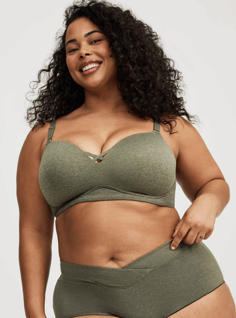 plus size bras for small busts- Dream Wire-Free Push-Up Bra