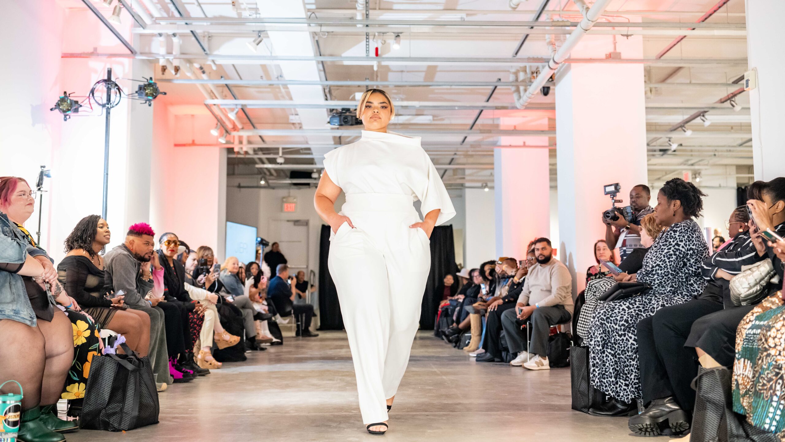 Jibri at FWCurve- Max Dillion, the newly elected Board President of the Columbus Fashion Council