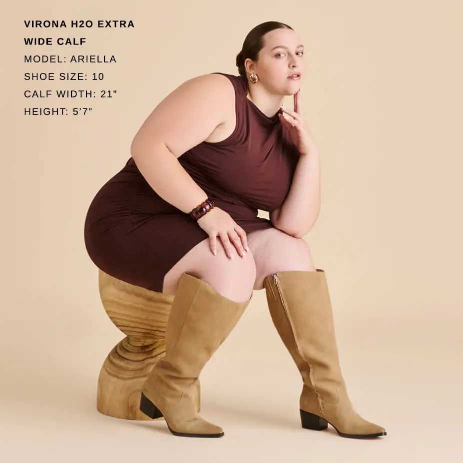 Dolce Vita Wide Calf Boots that Fit Campaign