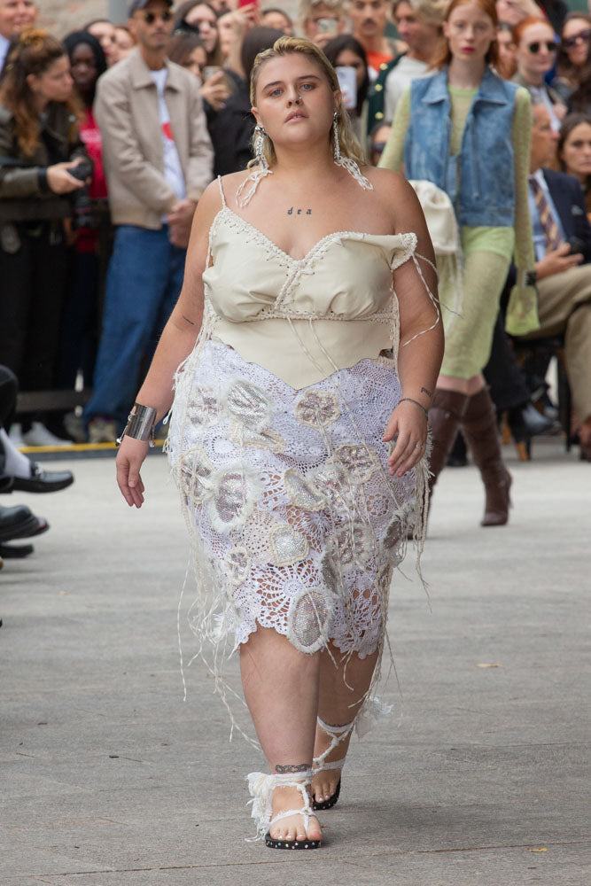 plus size representation in fashion ads- Marco Rambaldi SS25
