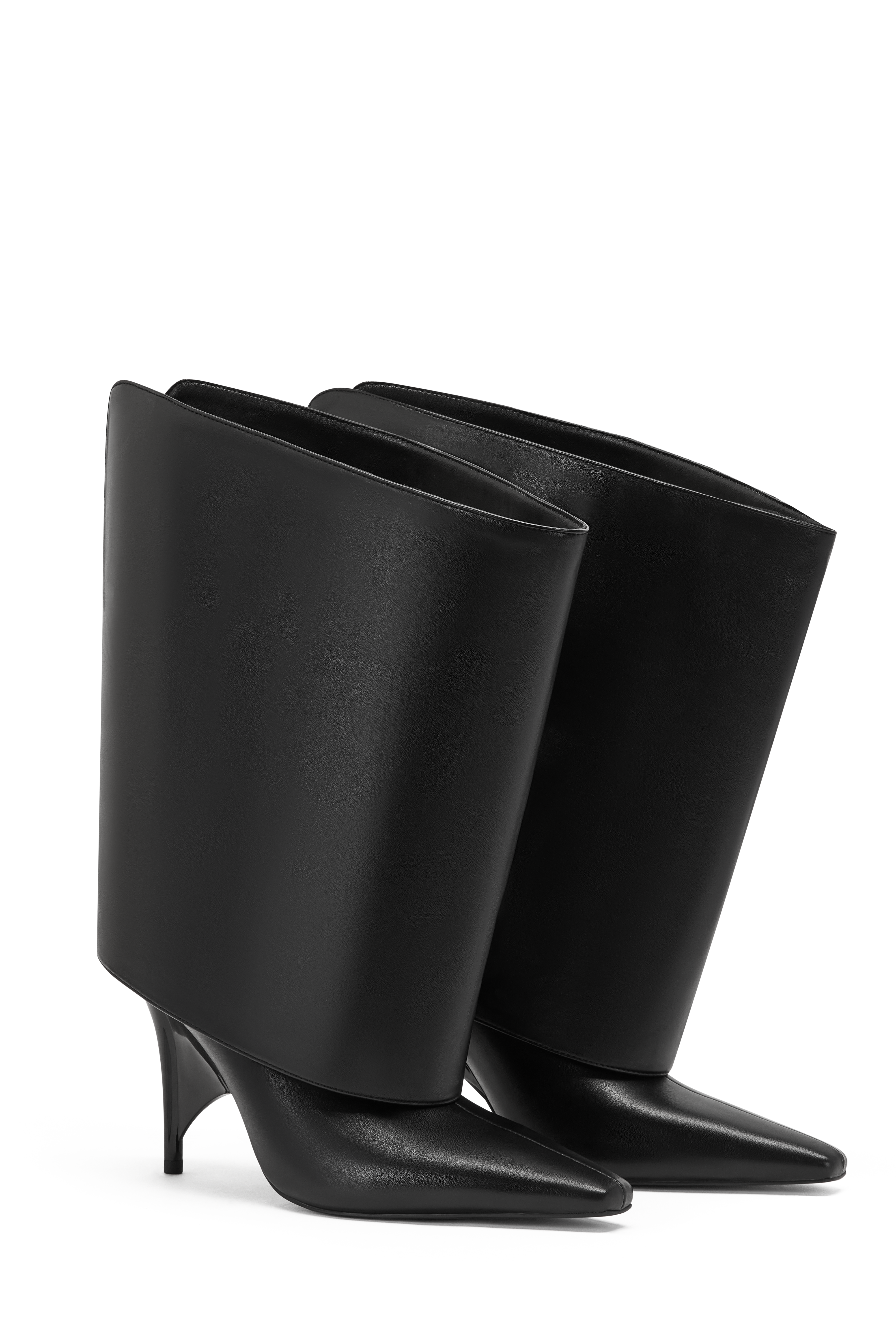 WBJ202403.01 Rev Midi Boot Blk PU 0258