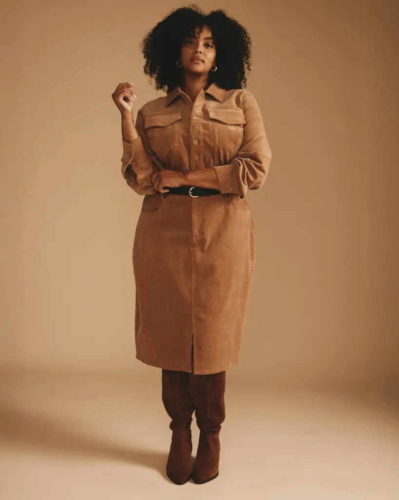 Dakota Corduroy Dress