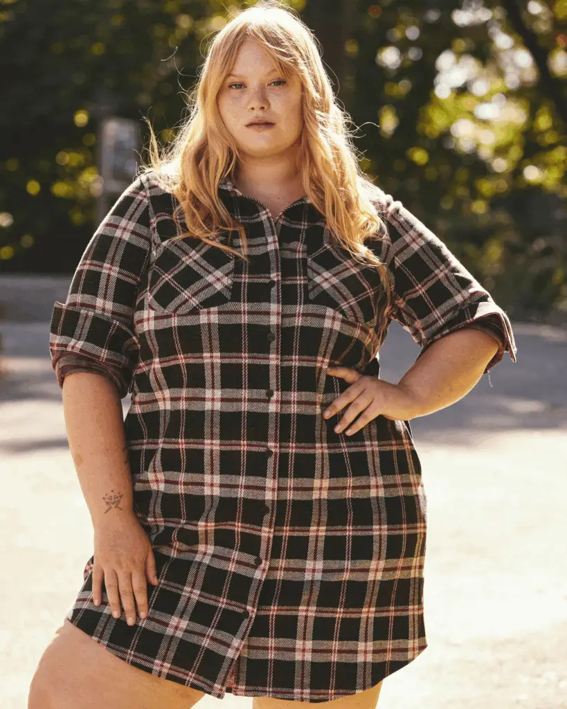 Maine Stretch Flannel Shirtdress
