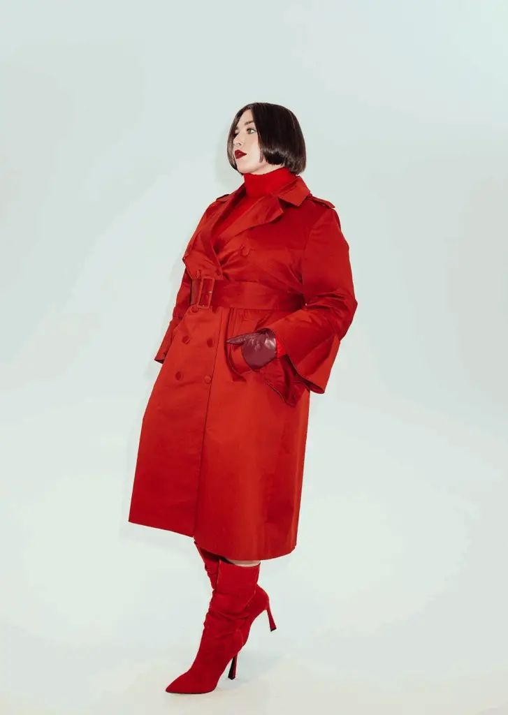 break plus size fashion rules- The Mabel Trench Coat