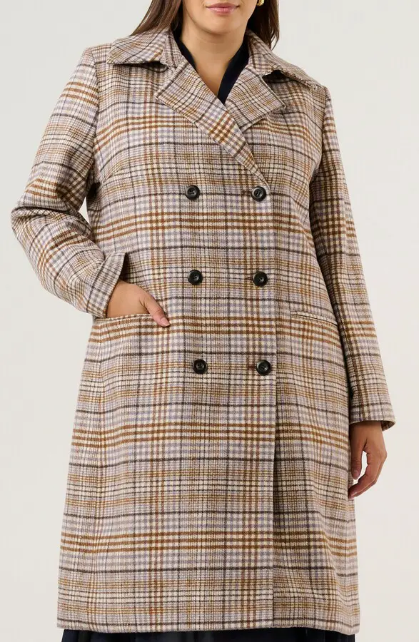 estelle frostfall double breasted coat