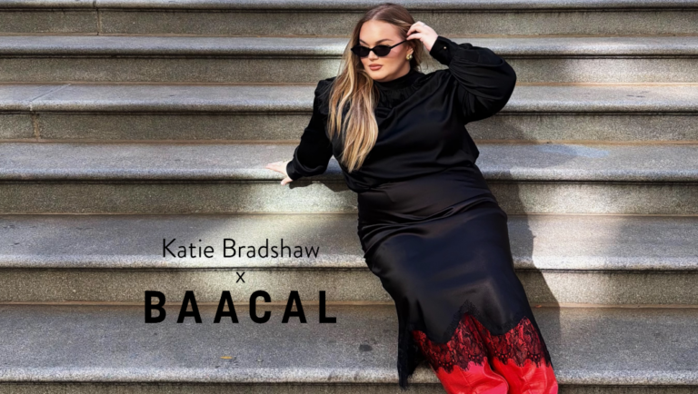 plus size contemporary fashion Baacal x Katie Bradshaw edit