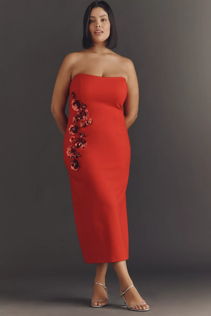 Elliatt Yasmine Strapless Midi Plus size Dress

plus size fashion options