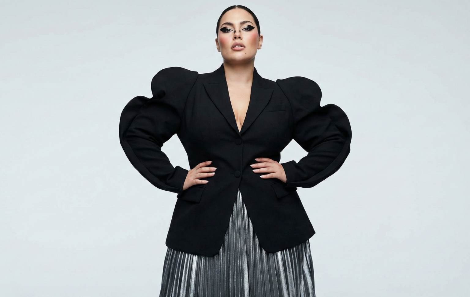 Plus size model for the TCF Model Spotlight Series