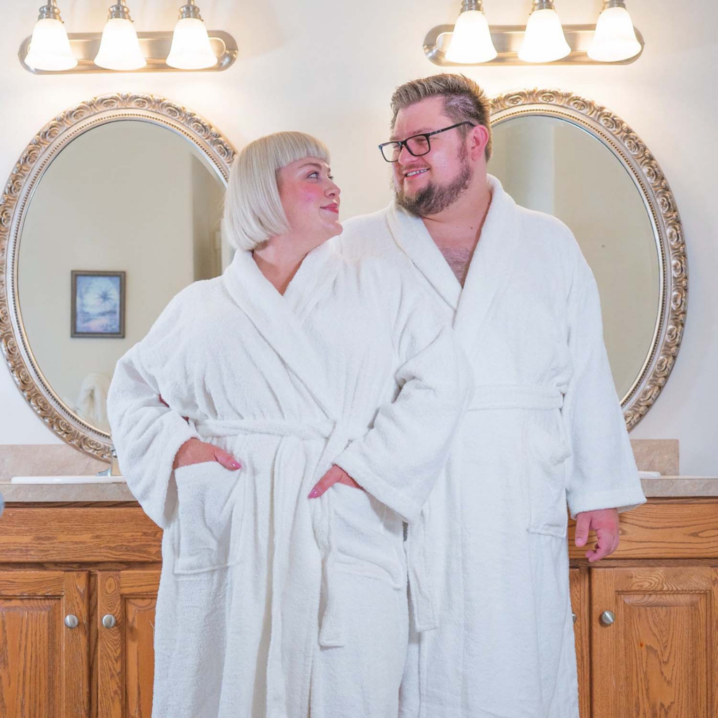 bringing your own bathrobe when traveling