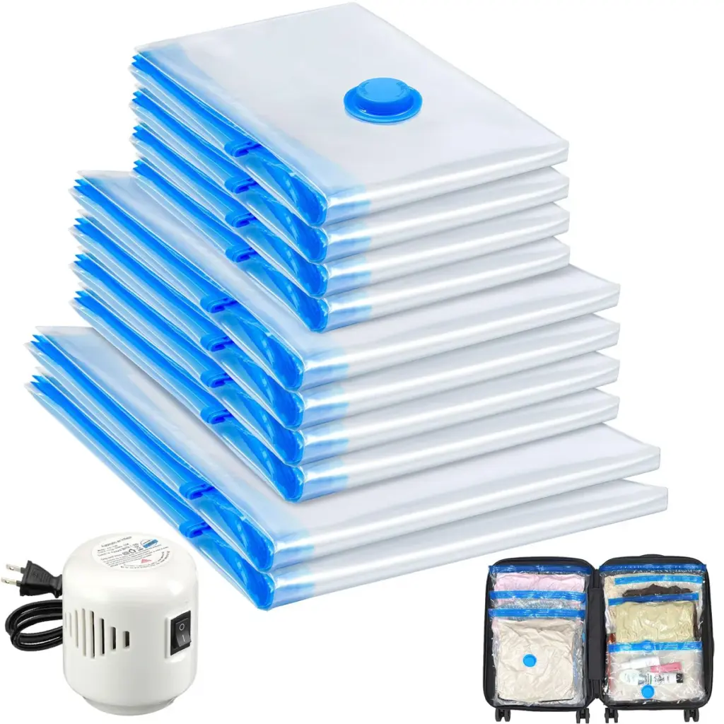TravelVacuumStorageBagsWithElectricPump10Pack Clear.jpg