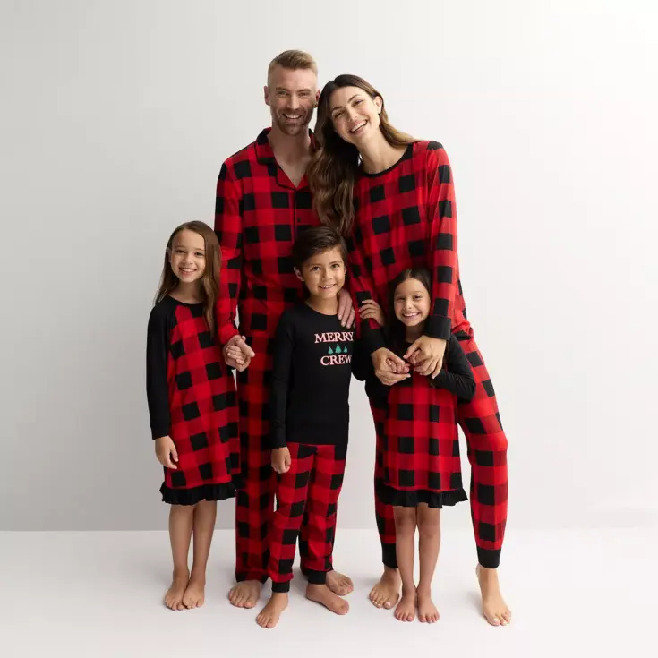 Image for Jammies For Your Families® Buffalo Check Family Pajamas - Kohls