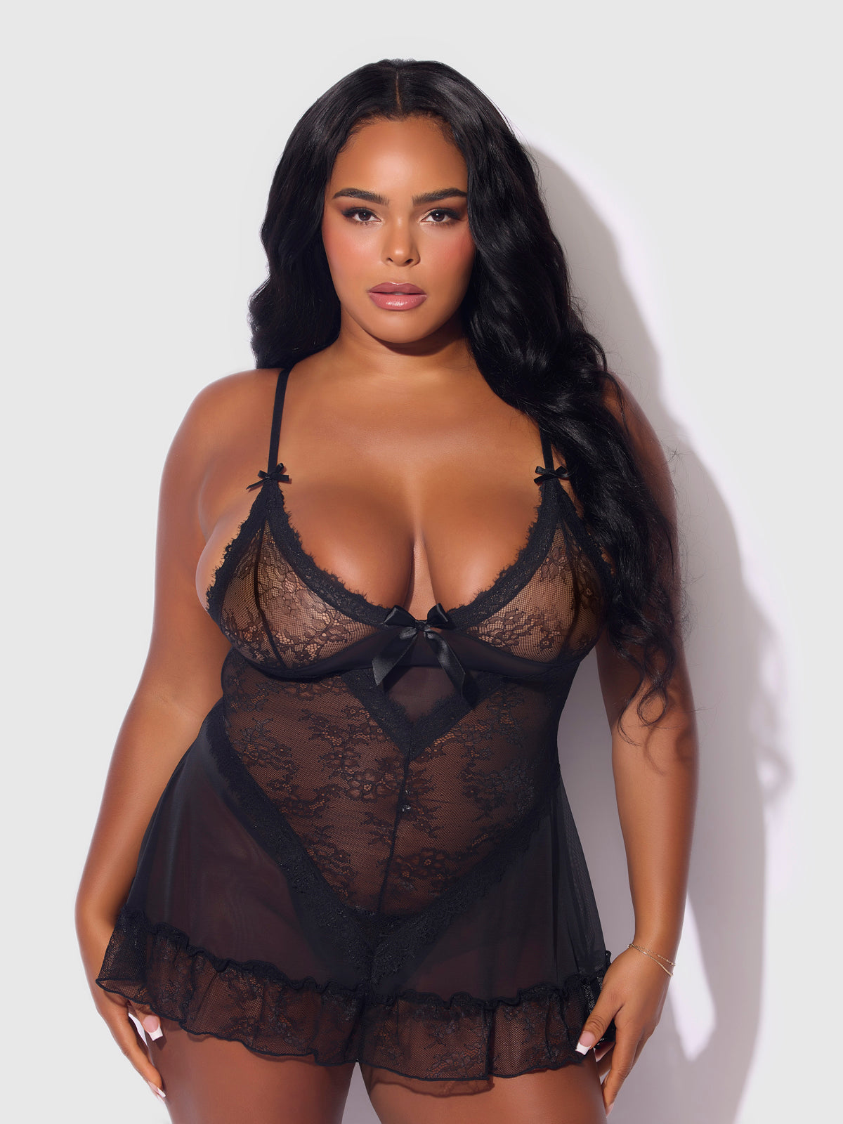 Fredericks of Hollywood in plus sizes