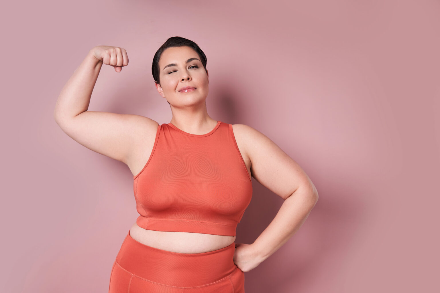 confident body language