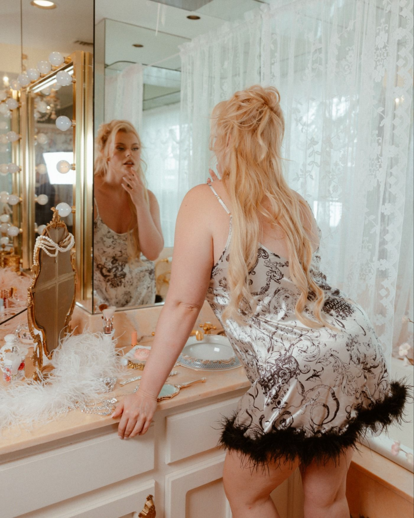 Fredericks of Hollywood in plus sizes