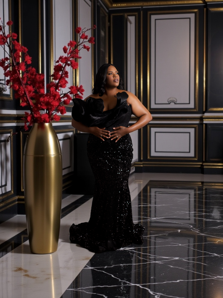 Custom plus size prom dress tips with Christian Omeshun