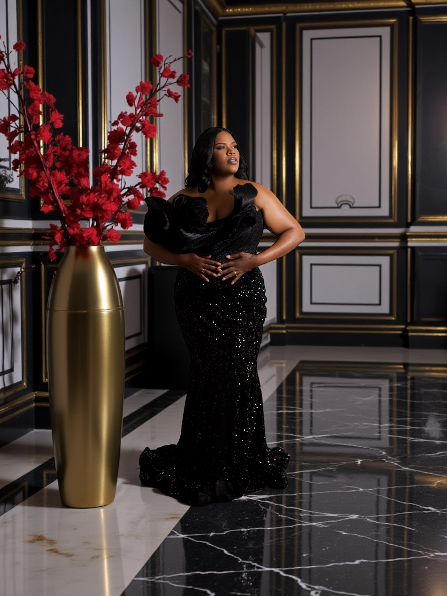 Custom plus size prom dress tips with Christian Omeshun
