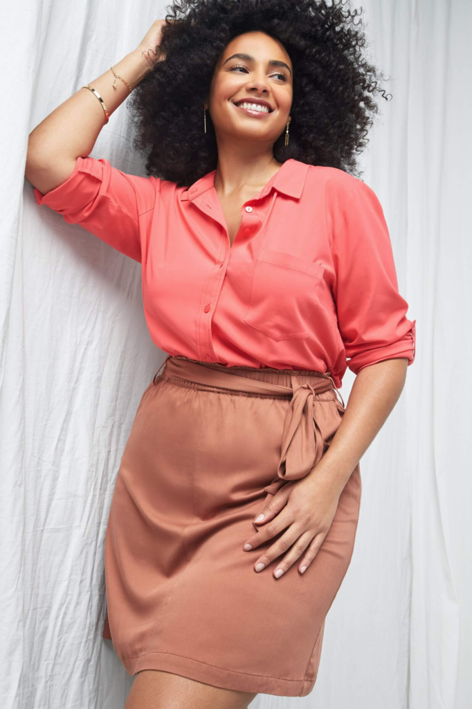 plus size personal styling