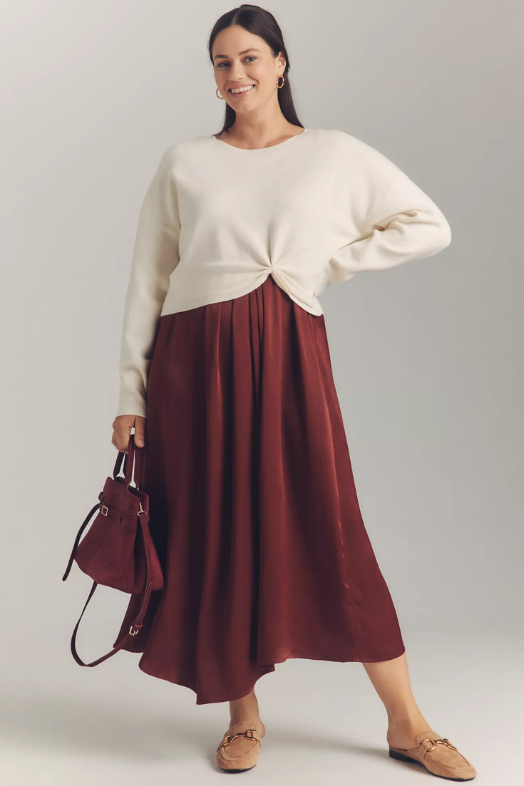 The Gemini Twofer Sweater Dress Set