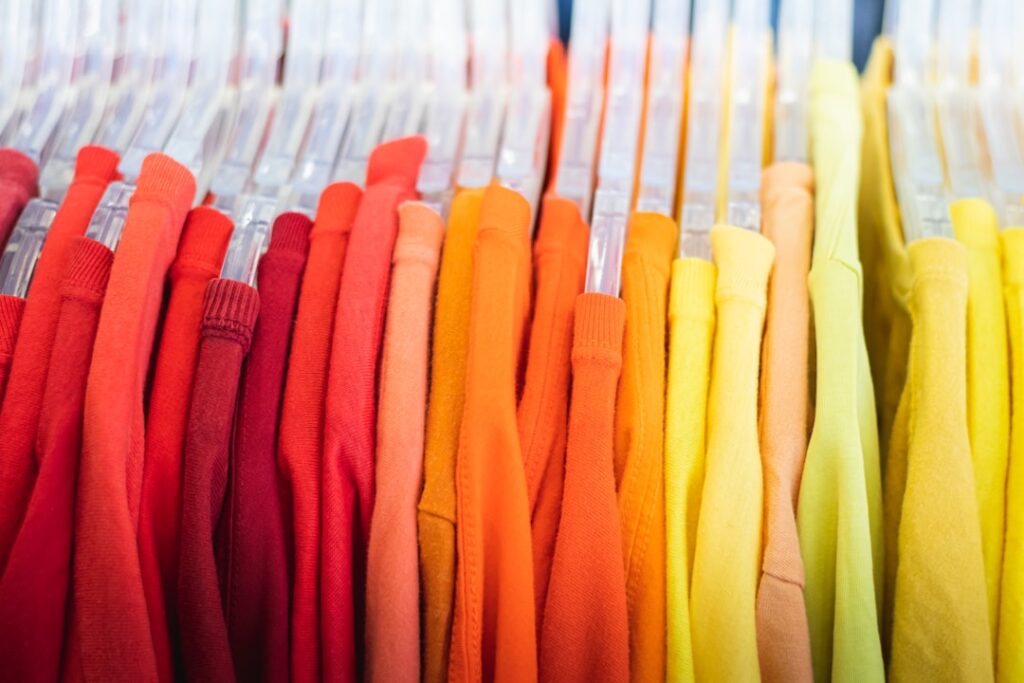 a bunch of different colored shirts hanging on a rack

Plus Size Spring Wardrobe Refresh