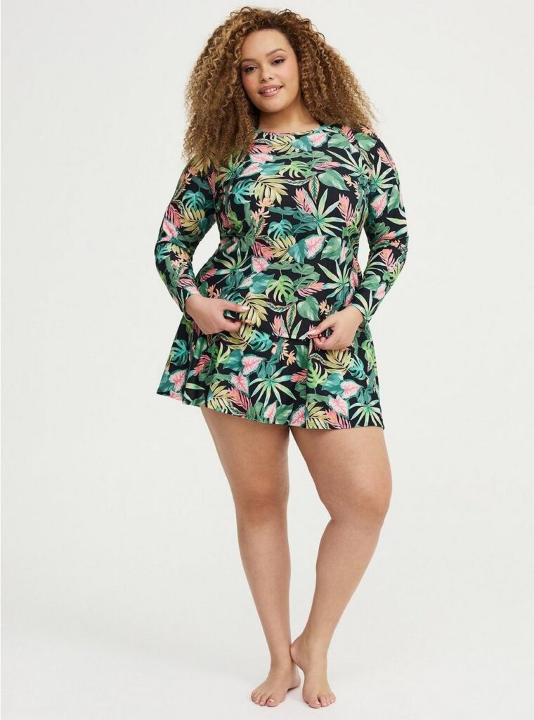 Long Sleeve Swim Shirt
at Torrid- plus size rash gaurds
