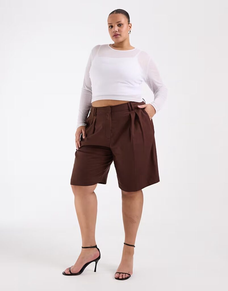 bermuda plus size shorts