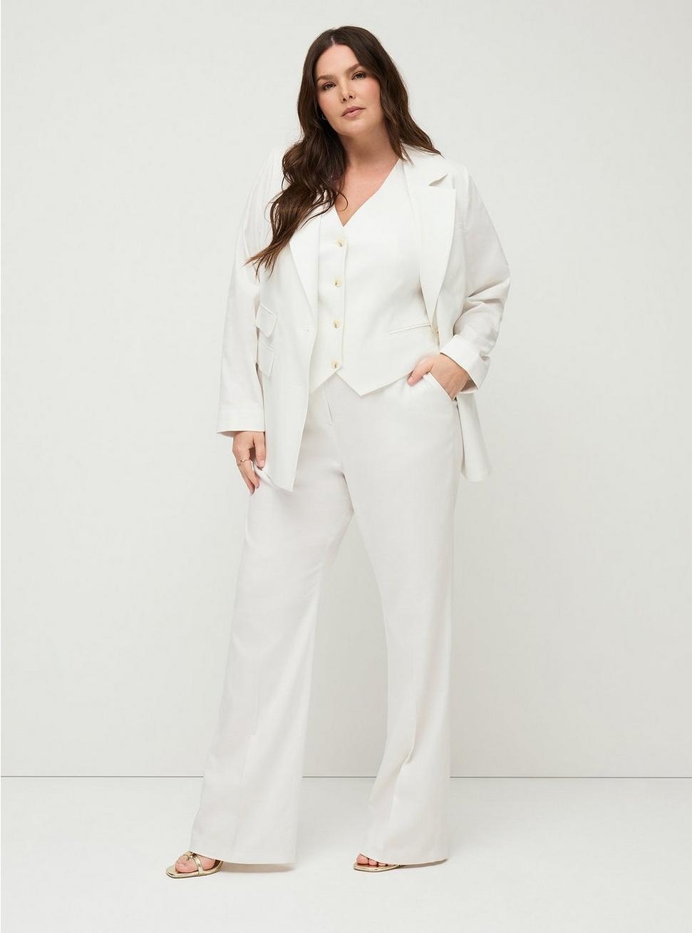 Studio Classic Linen-Blend Blazer
