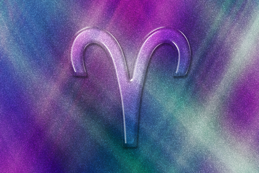 Aries, Horoscope Astrology Background, Aries Horoscope Symbol, Colorful Pattern Background