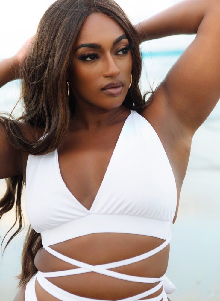 Image for On The Other Side Wrap Around Bikini Top
