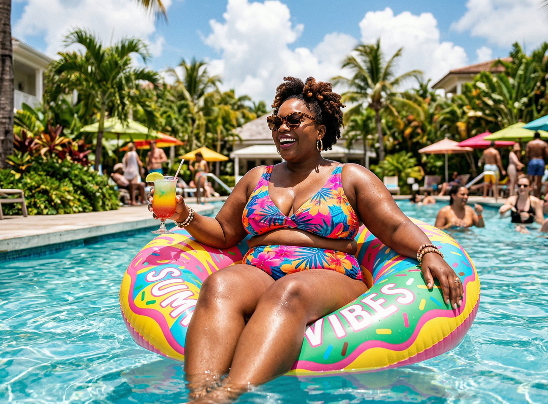 plus size pool accessories