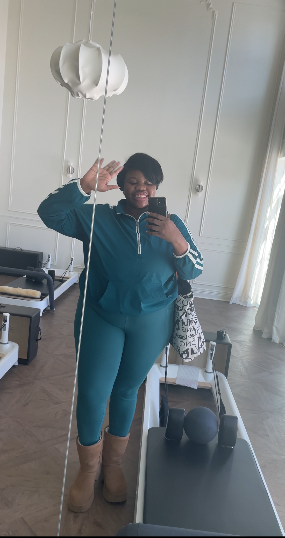 plus size pilates 
