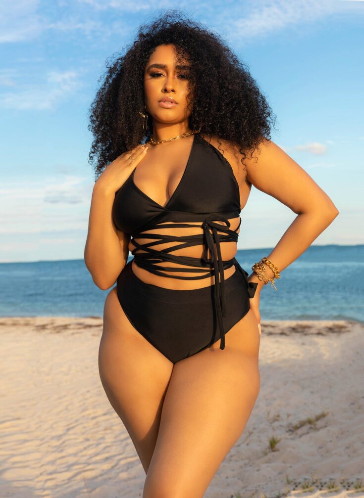 Image for Stranded High Waist Bikini Bottom