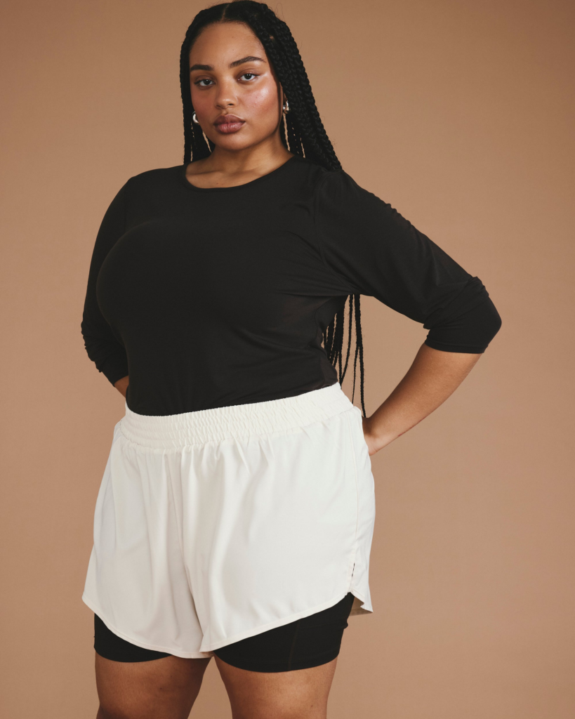 plus size shorts