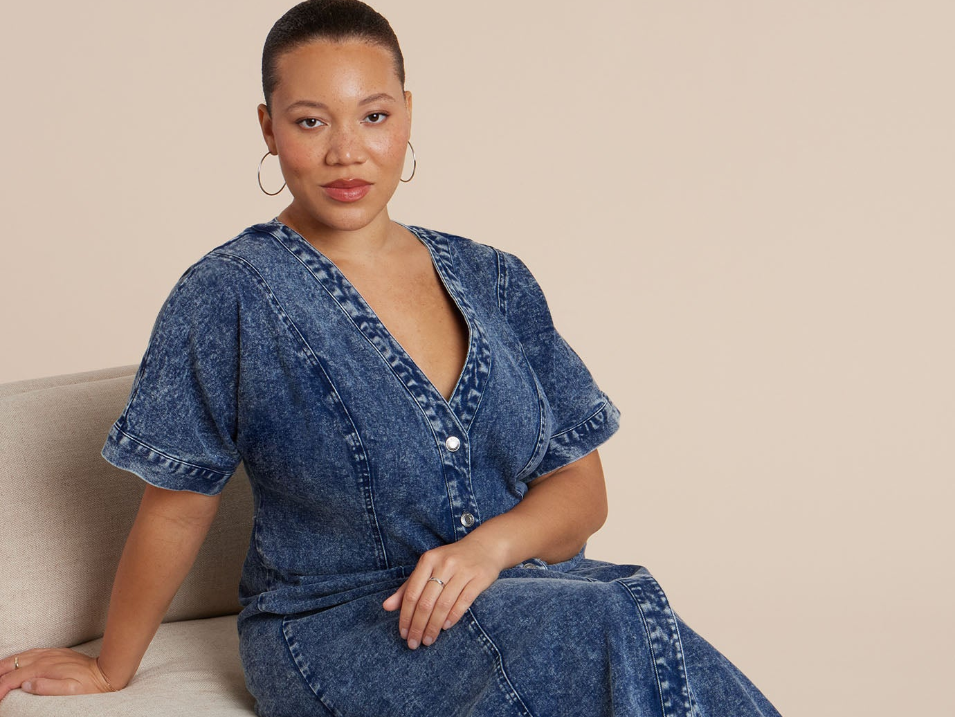 The Best Plus Size Denim Dresses for Spring and Summer 2026