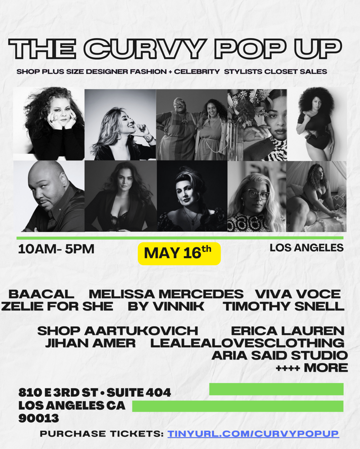 The Curvy Pop Up in Los Angeles