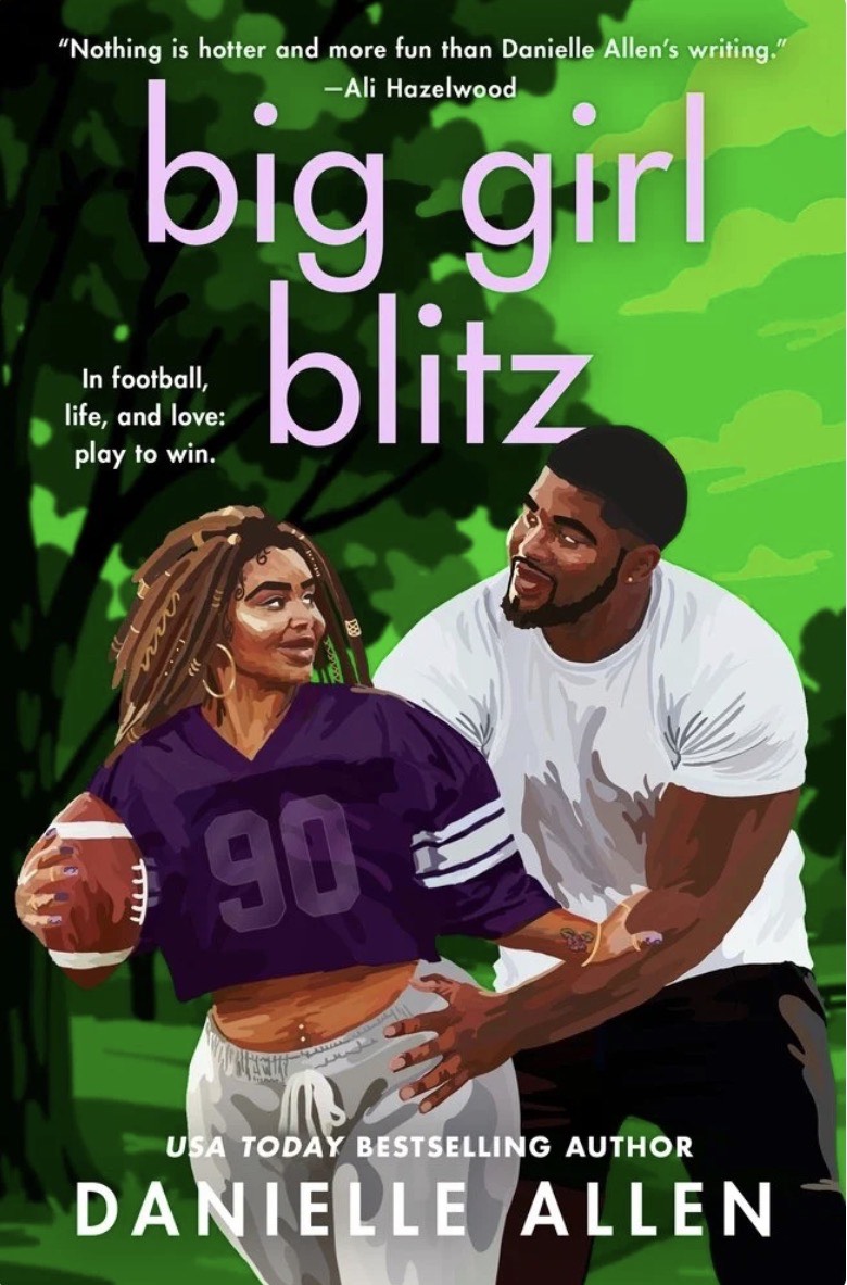 plus size romance novel review- Big Girl Blitz by Danielle Allen