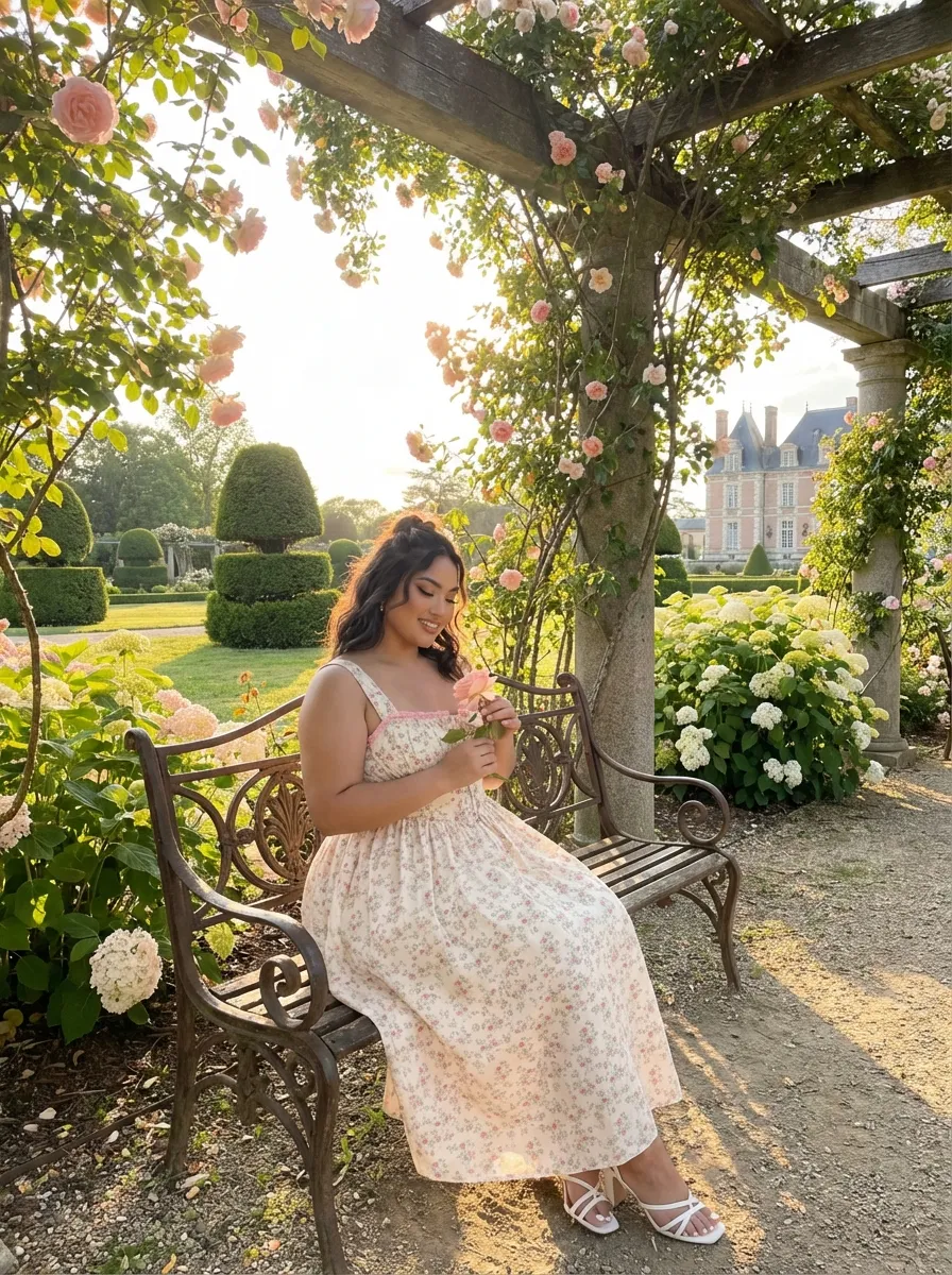 plus size floral prints