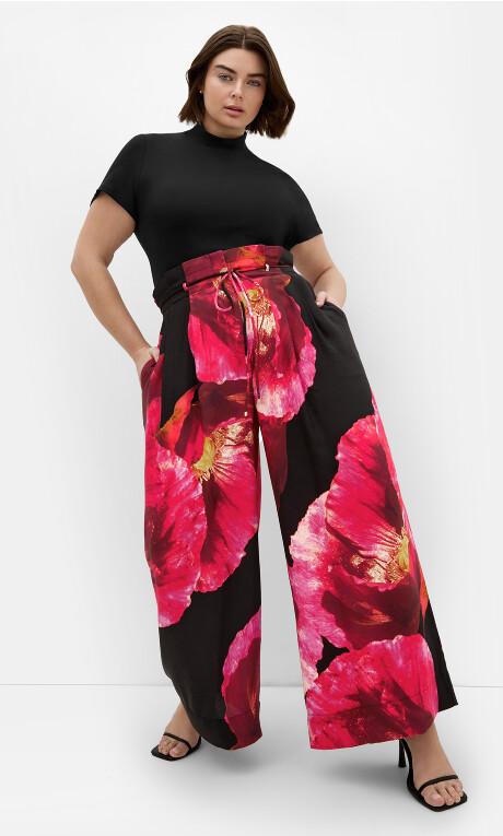 plus size floral prints at City Chic