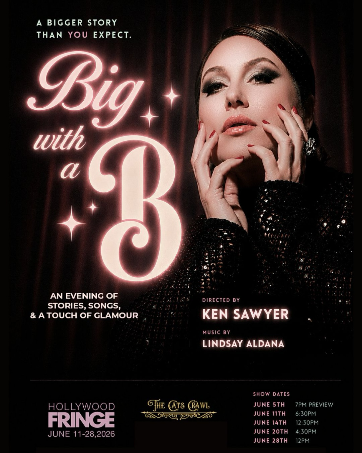 Big with a B one woman show Hollywood Fringe Festival 2026