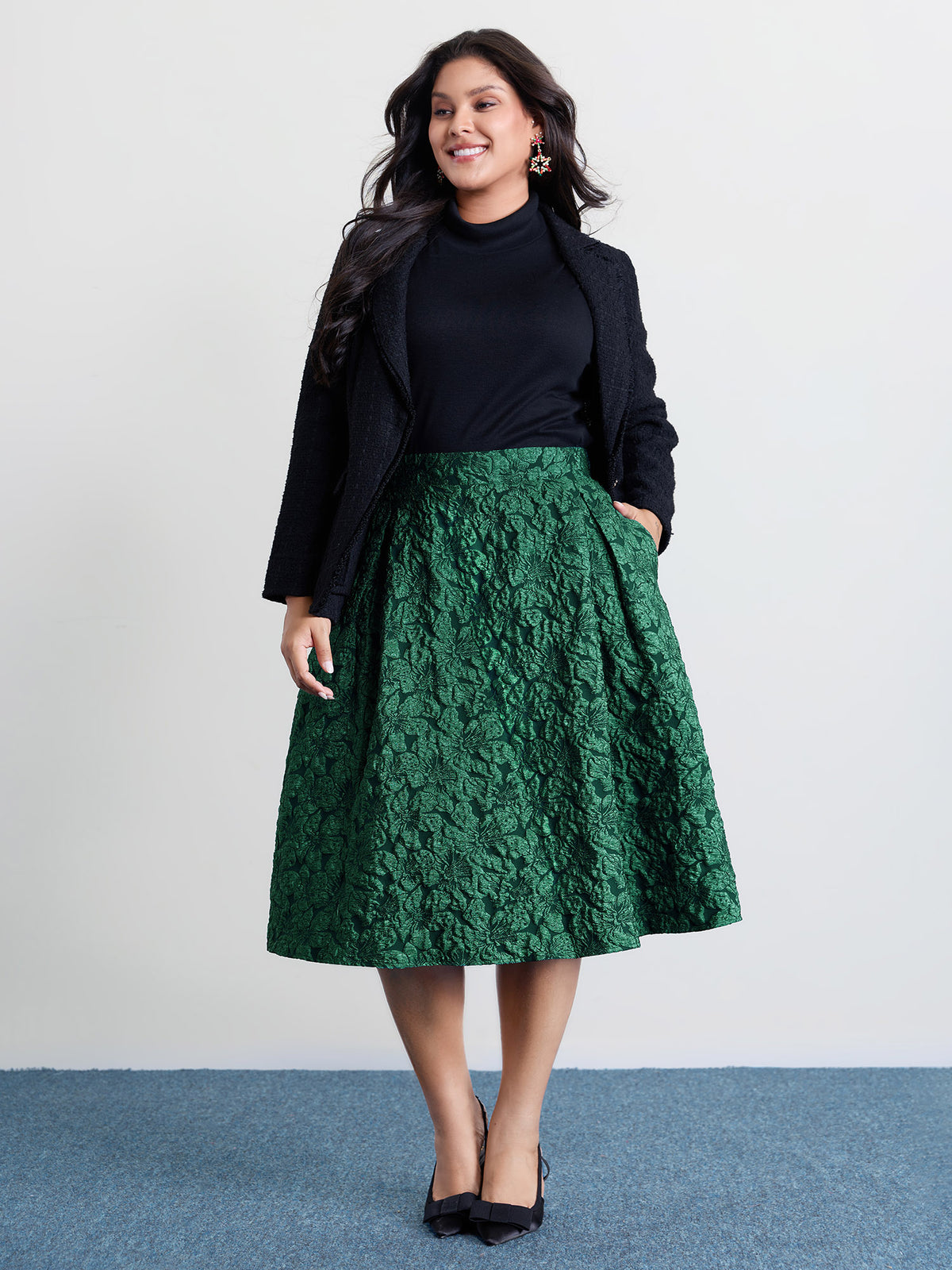 plus size floral prints