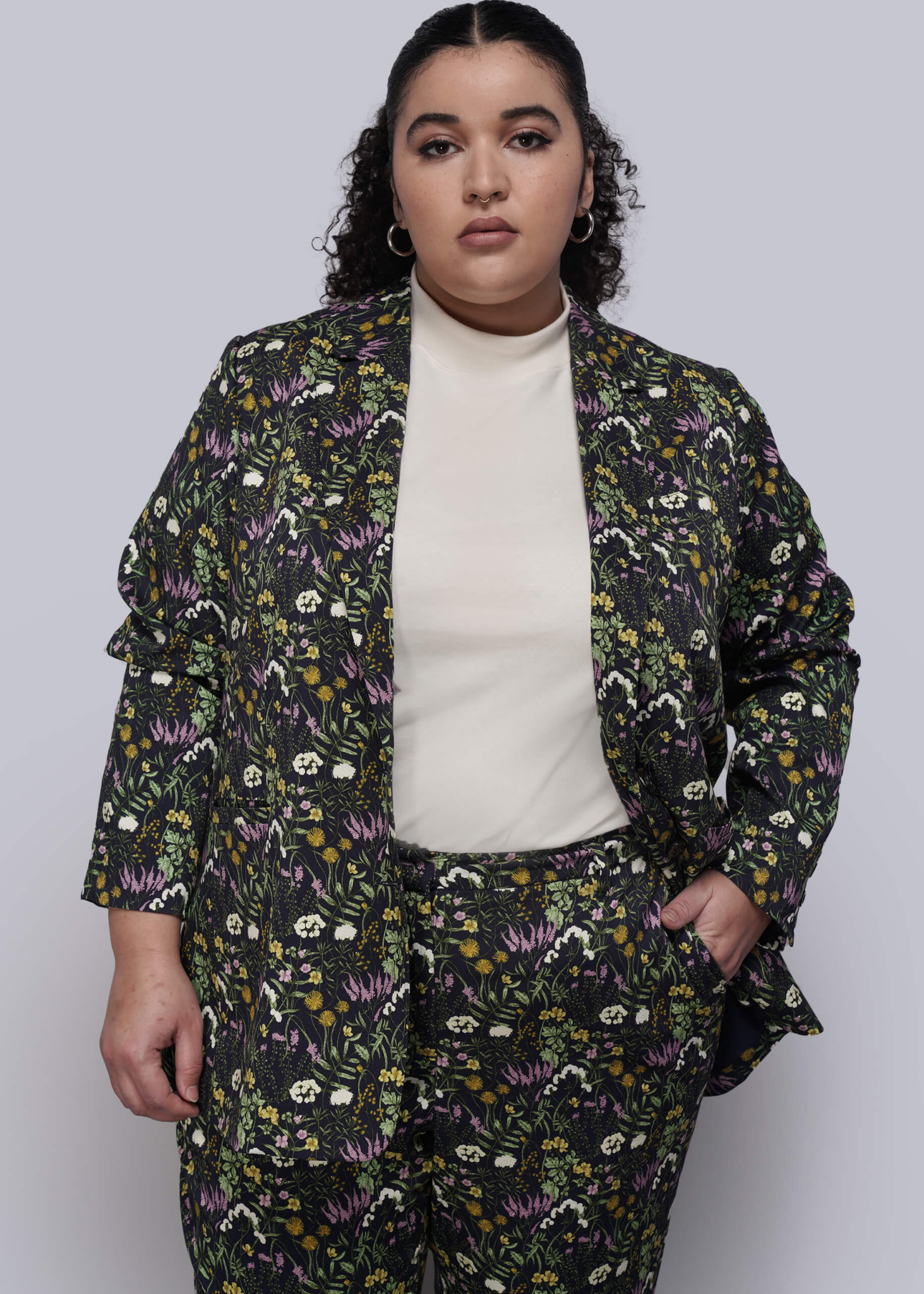 plus size floral prints