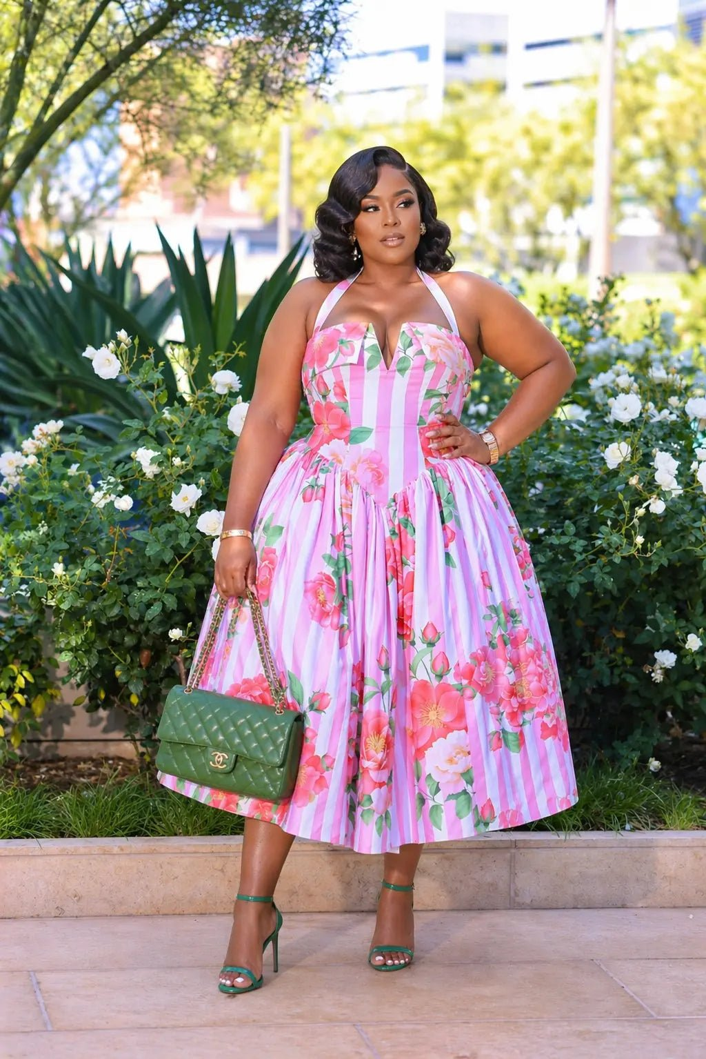 plus size floral prints by ellaelisque.com