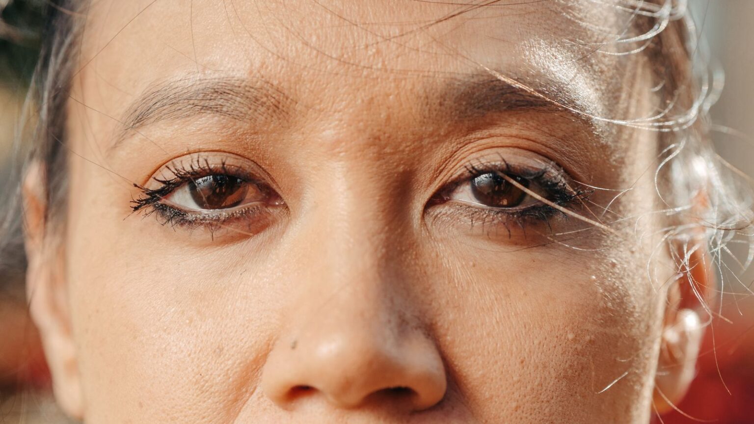 Bushy eyebrow