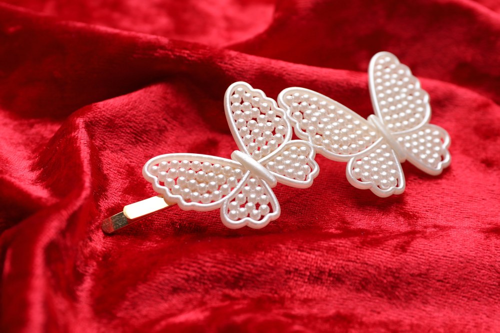 Butterfly hair clip