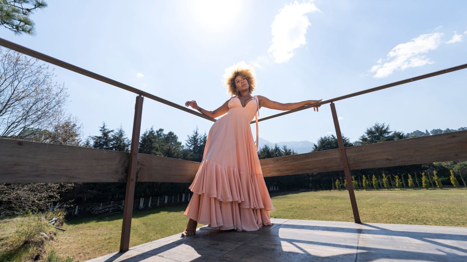 Coral A Line Dresses