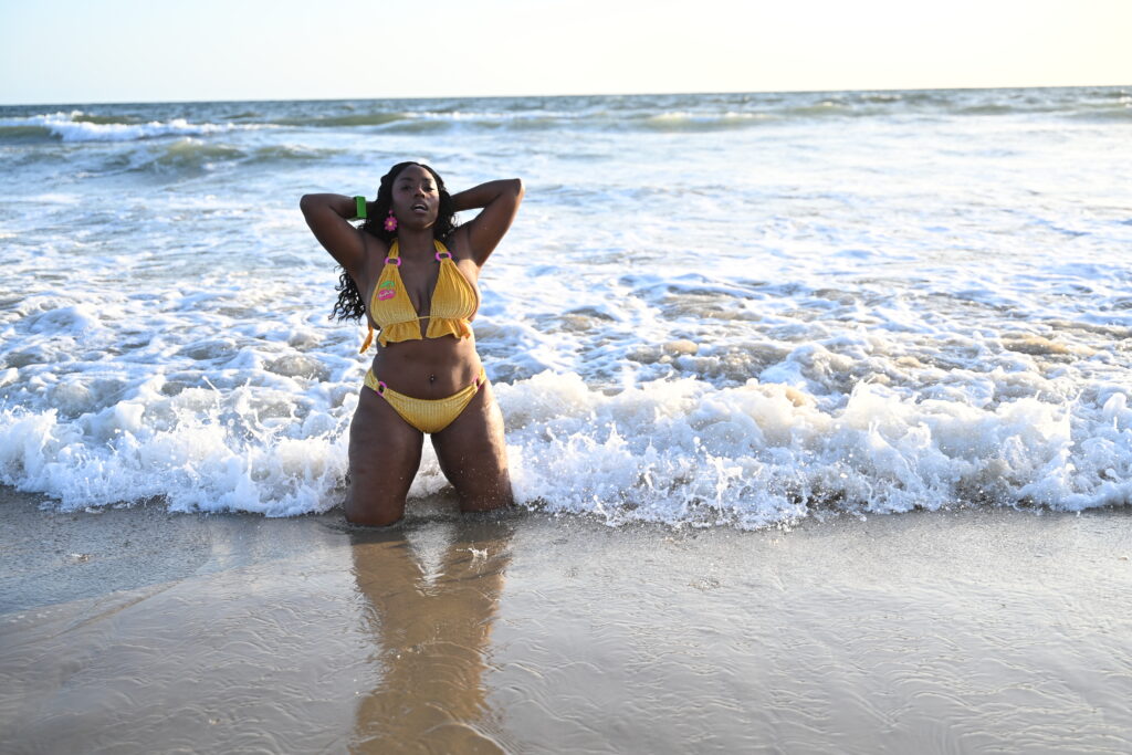 plus size cutout swimwear