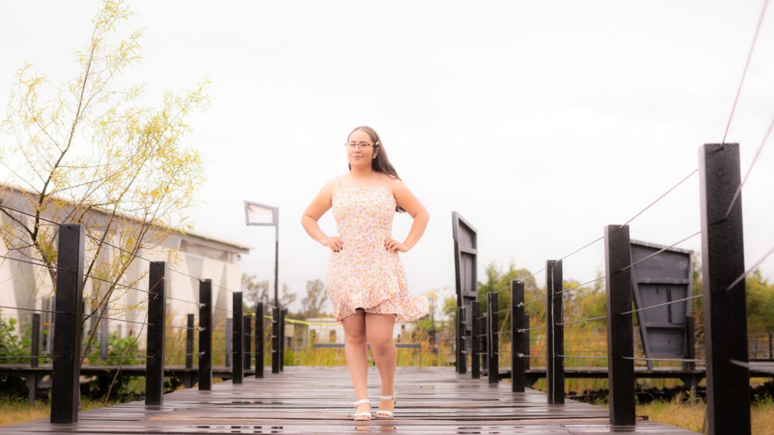 Floral Chiffon Tiered Dress