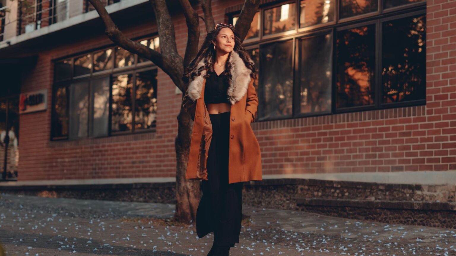 Lounge set wear and wool coat
