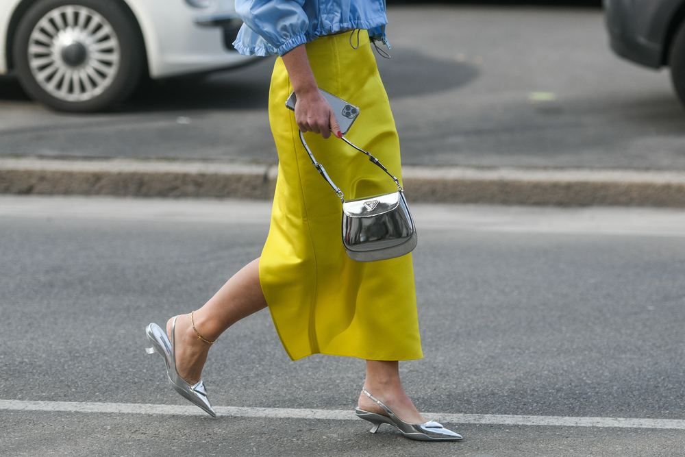 Matching bag and shoe