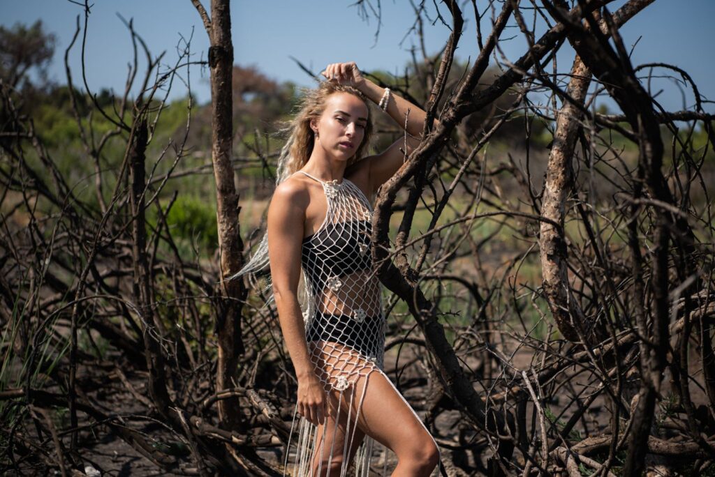 Net dress