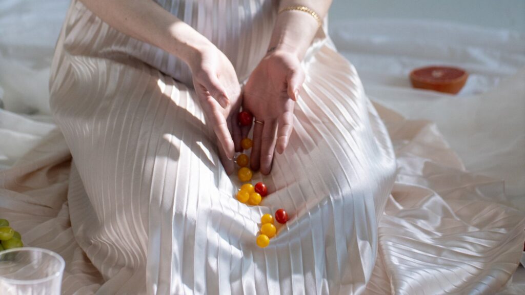 Pleated dress